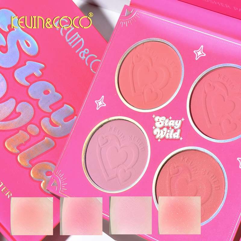 Paleta de Rubores Stay Wild 4 Colores - KC244157
