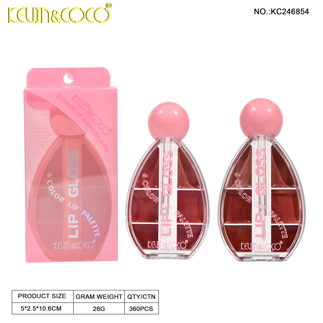 PALETA LABIAL EN CREMA REF:KC246854
