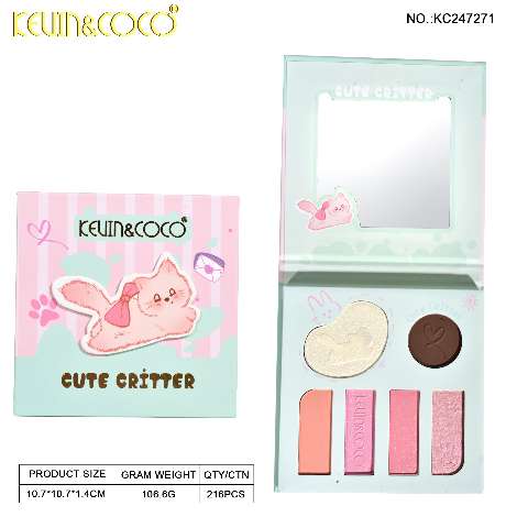 REF:KC247271 PALETA DE SOMBRAS ILUMINADOR, CONTORNO