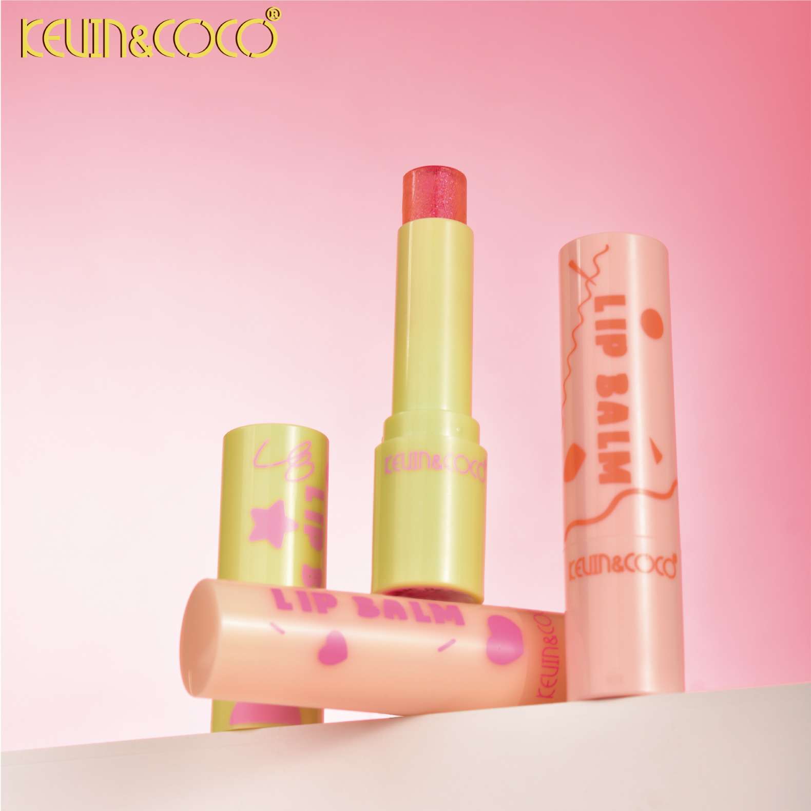 Bálsamo Labial en barra con color KEVIN&COCO REF:KC248810
