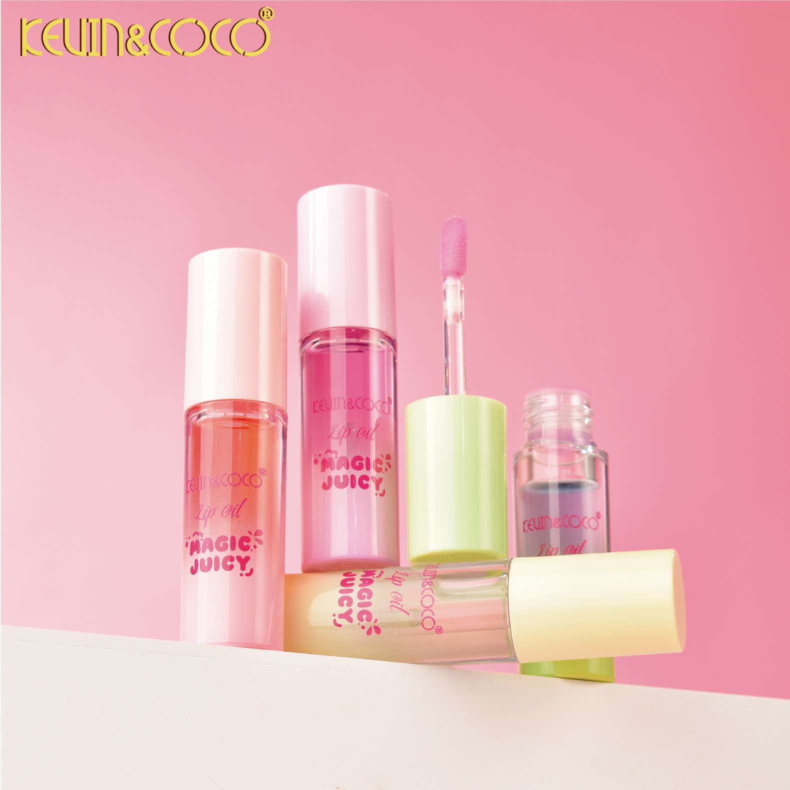 Kit de brillos labiales *4 KEVIN&COCO REF:KC258896