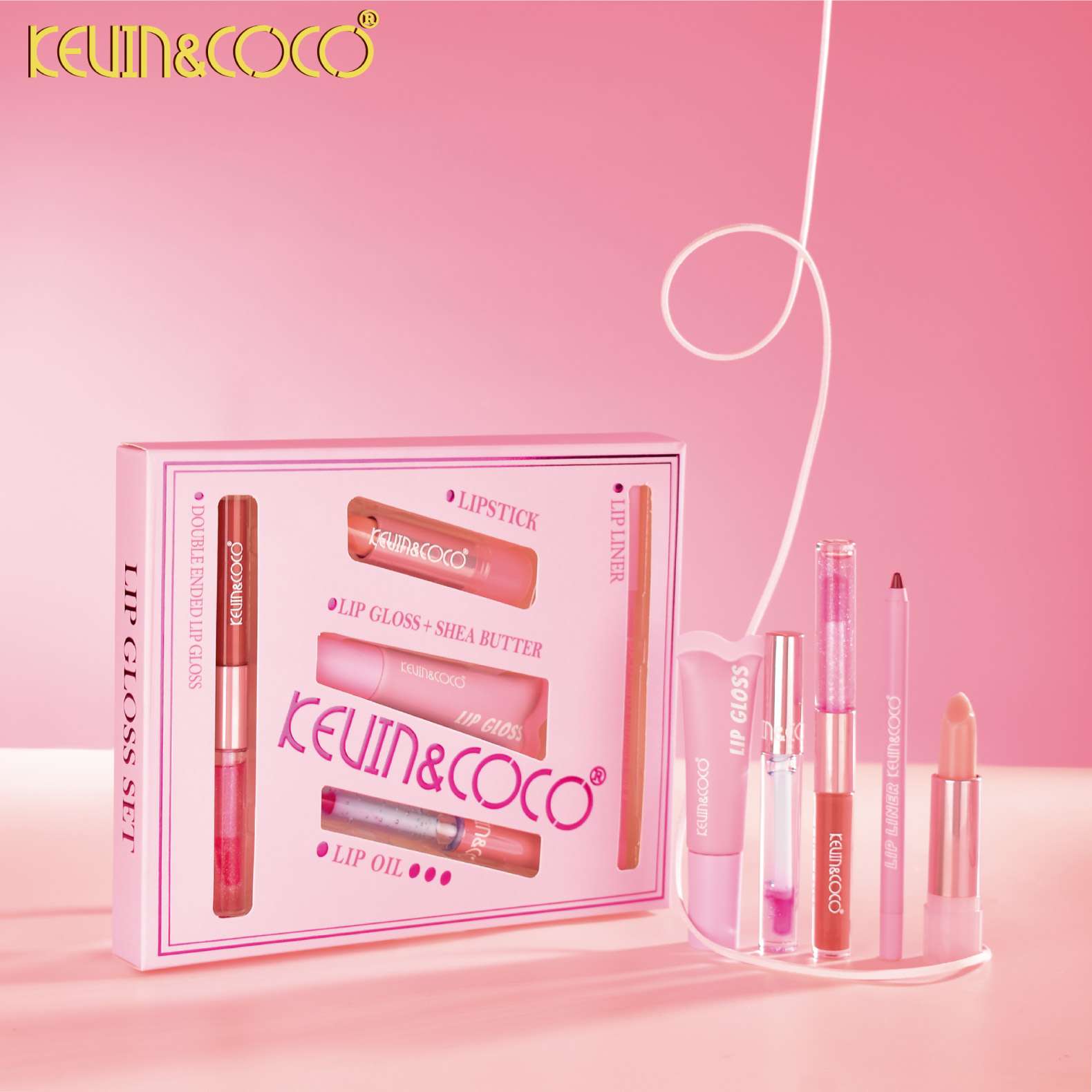 Kit de Labiales Mix Beauty KEVIN&COCO REF:KC1097