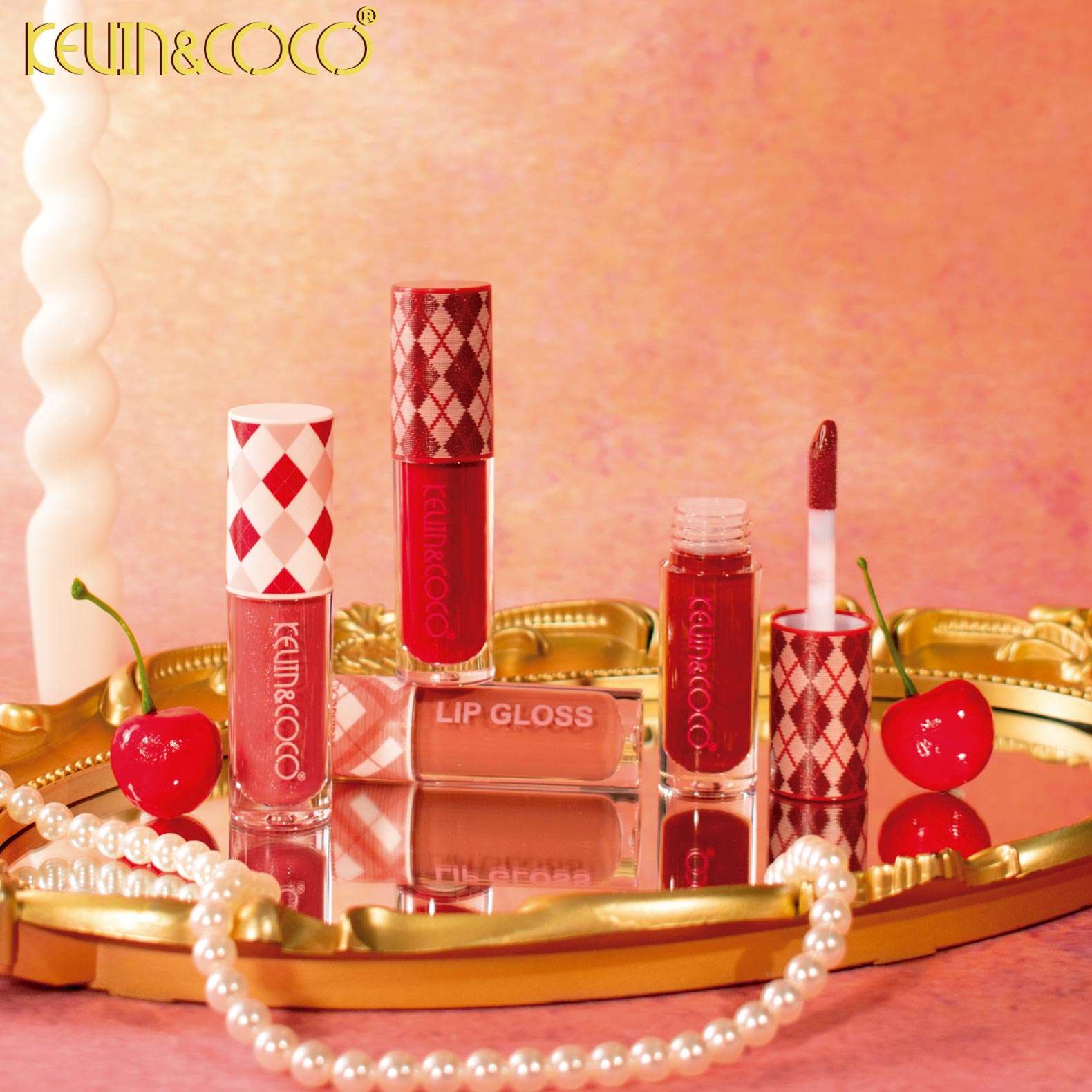 Set de Brillo Labial Vintage x3– Kevin&Coco REF:KC1109