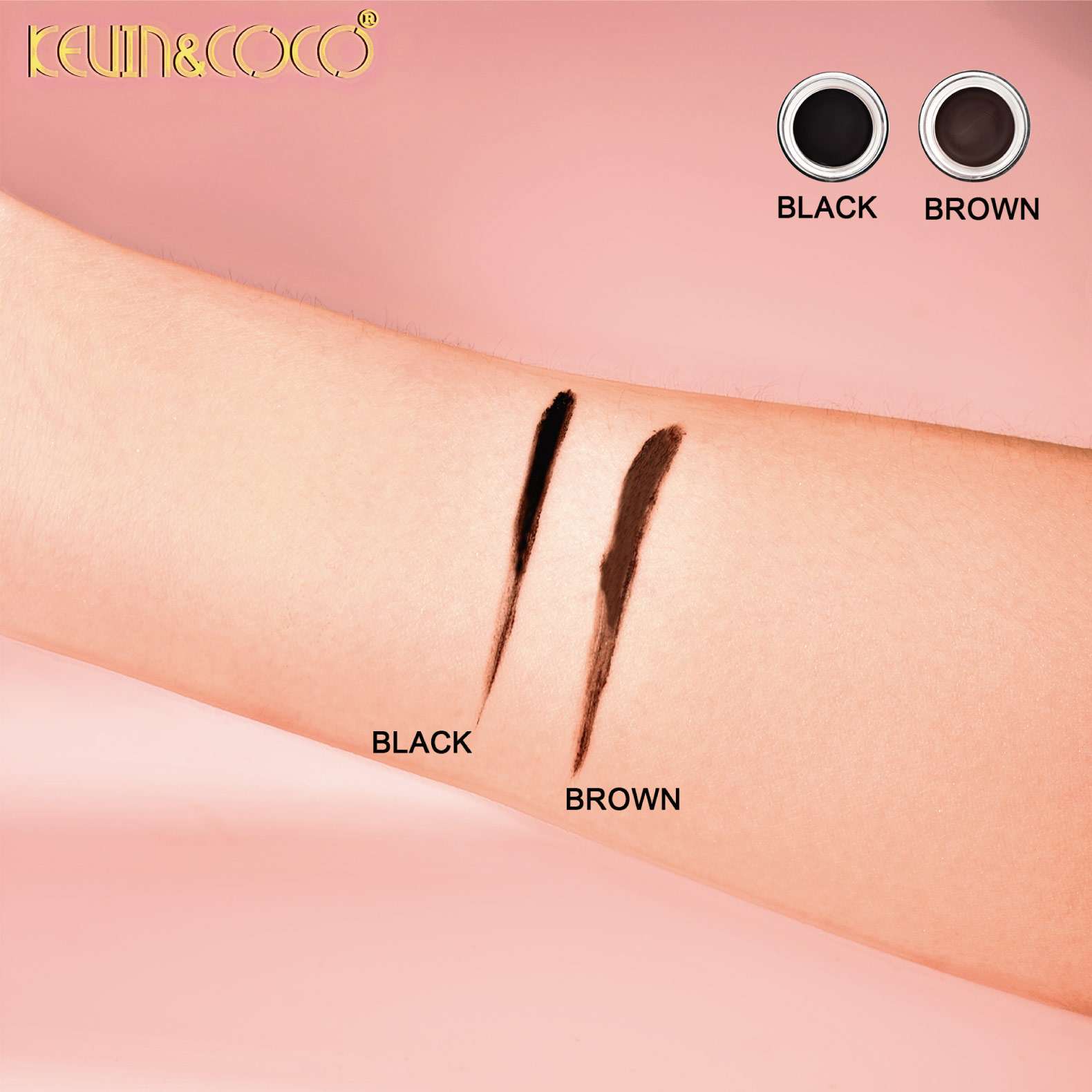Pomada en Gel cejas con Brocha Candy- Kevin&Coco REF:KC1058 - Imagen 5