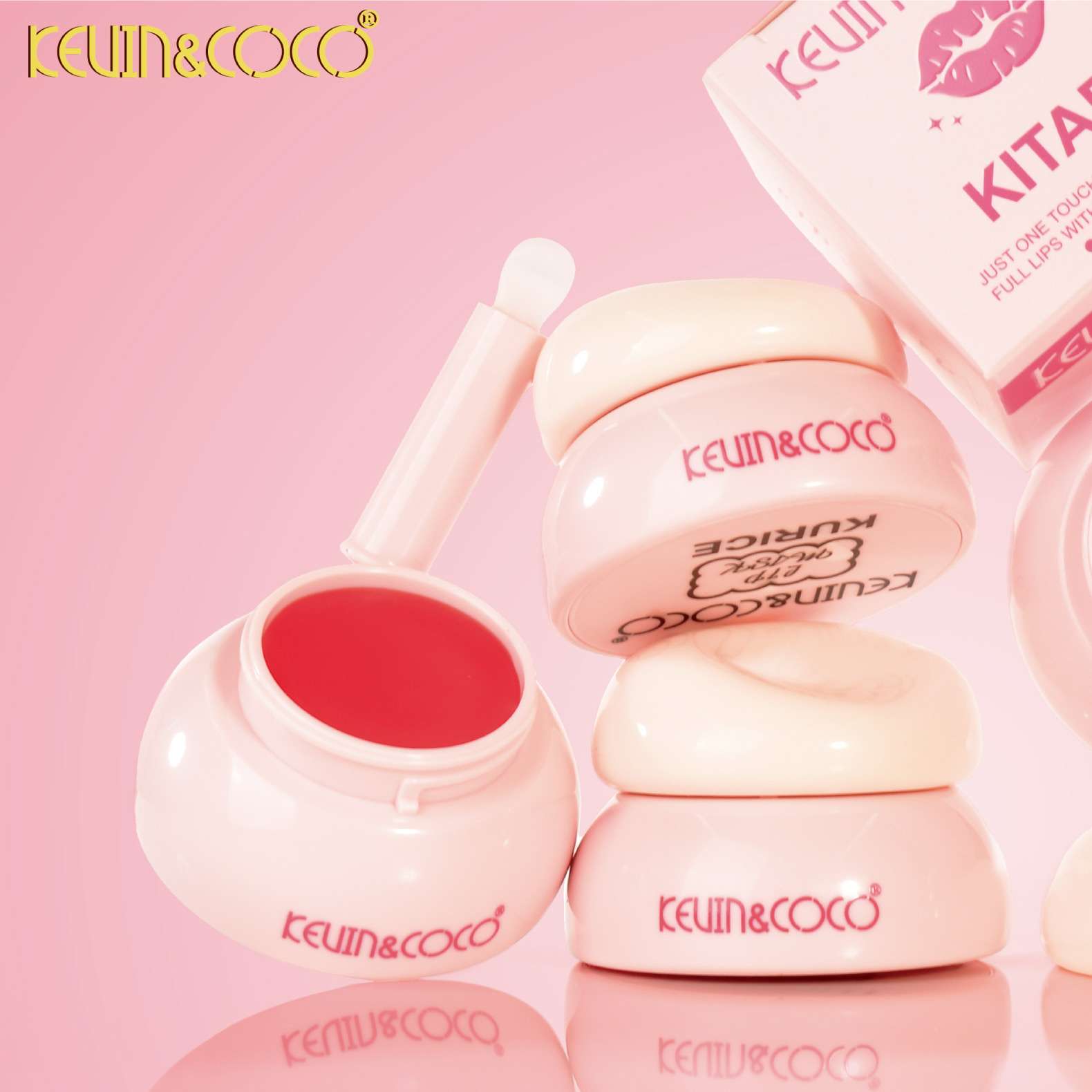 Mascarilla Labial Hidratante con Aplicador KEVIN&COCO REF:KC1177
