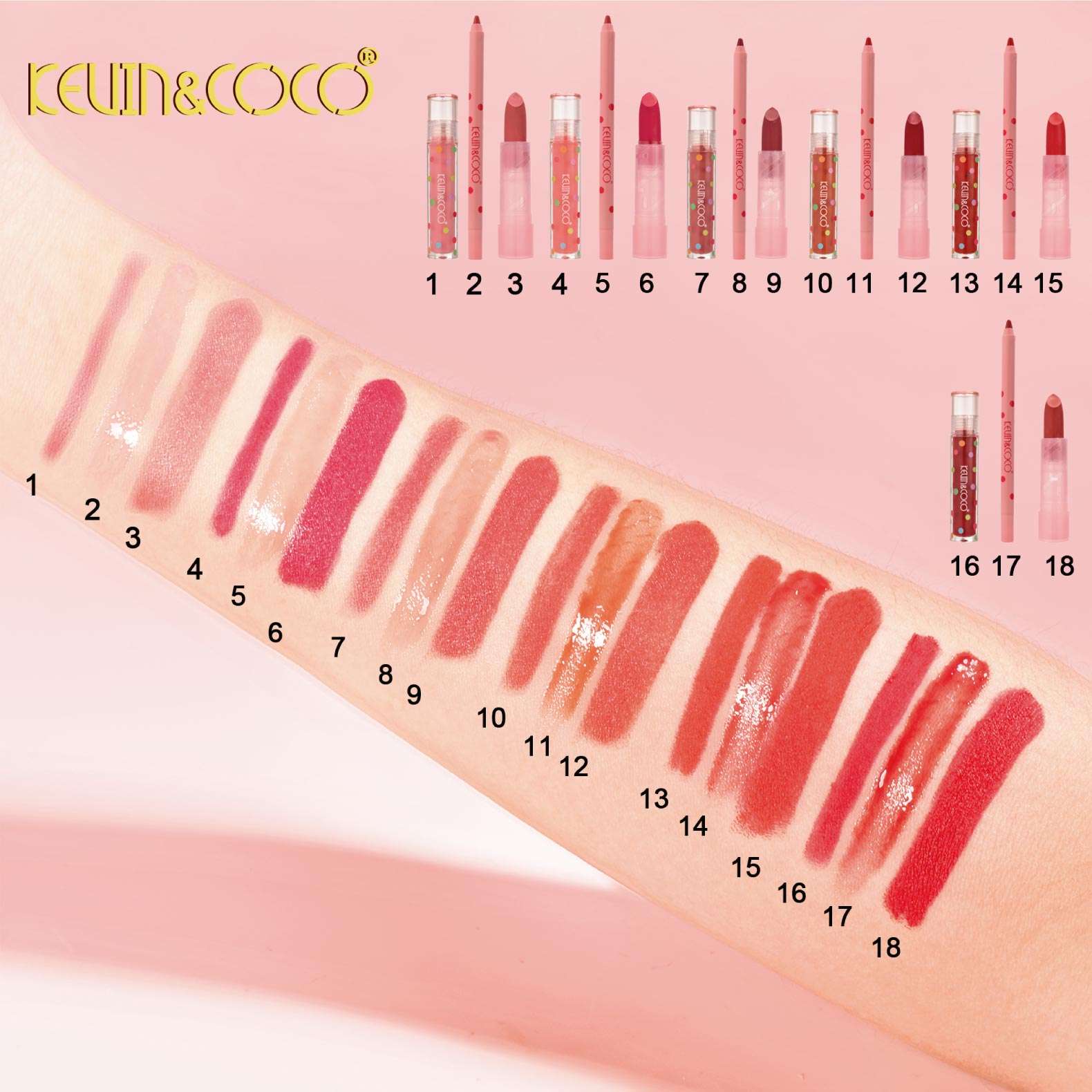 Labial+lipgloss+delineador de Labios– Kevin&Coco REF:KC258667 - Imagen 4