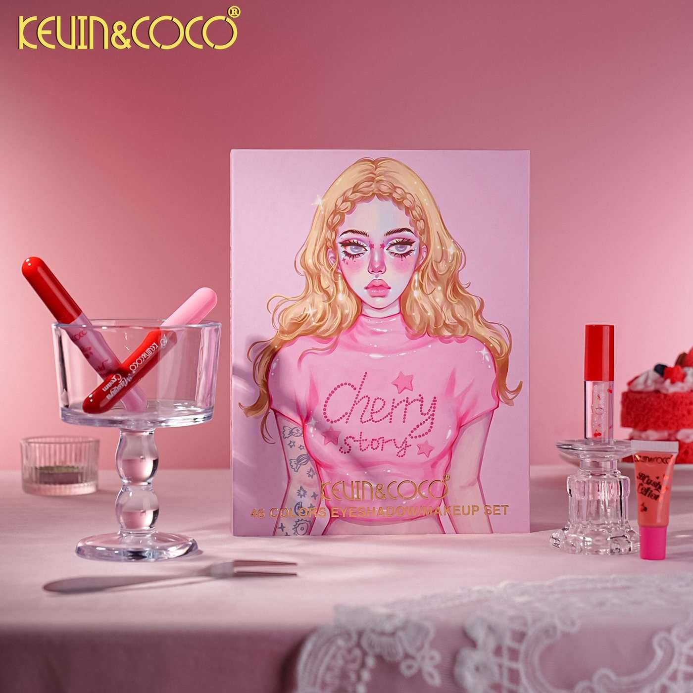 KIT DE MAQUILLAJE KEVIN&COCO KC1265 - Imagen 4