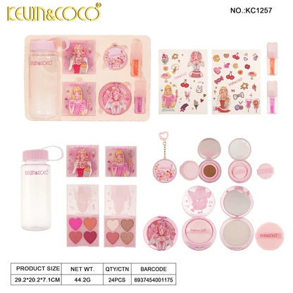 KIT DE MAQUILLAJE KEVIN&COCO KC1257 - Imagen 2